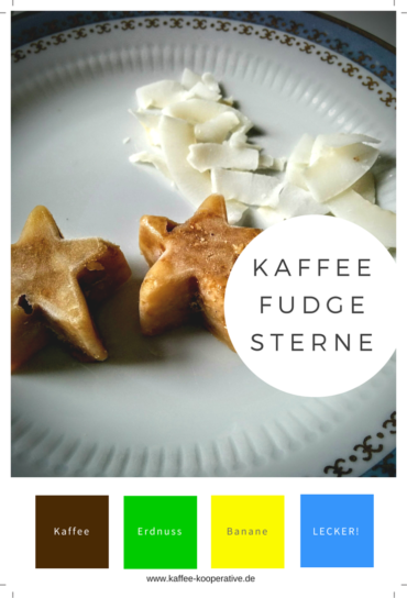Rezept für leckere Kaffee-Fudge-Sterne