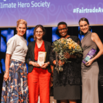 Anke Engelke mit Angelique und Kaffee Koop