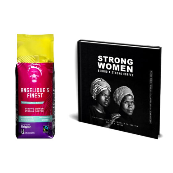 Angelique’s Finest Kaffee & Bildband “Strong Women Behind A Strong Coffee”