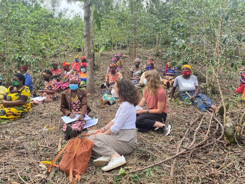 Frauengruppe Mutima W´urugo der Kaffeekooperative Maraba