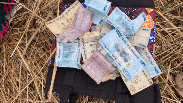 Geldscheine aus Ruanda