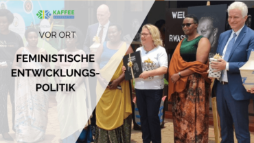 Eine feministische Entwicklungspolitik: Bundesentwicklungsministerin Svenja Schulze zu Besuch bei Kaffeeproduzentinnen von Angelique’s Finest in Ruanda