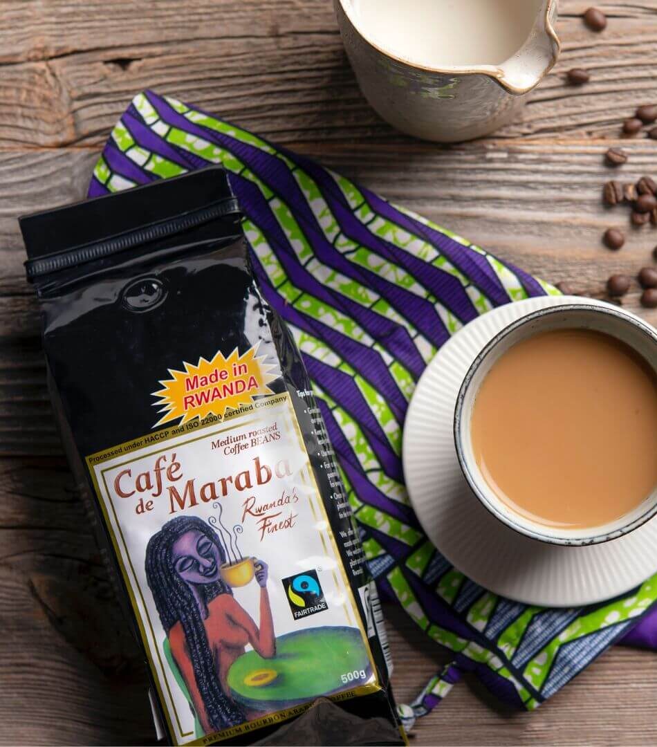 Café de Maraba Fairtrade Kaffee aus Ruanda in Afrika