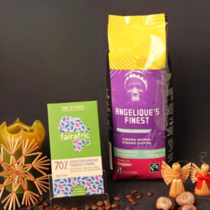 Fair Chain Kaffee & Bio-Schokolade “Tigernuss-Mandel” fairafric