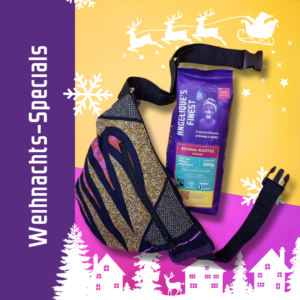 Angelique’s Finest Fairtrade Kaffee 500g & stylische HipBag – Weihnachtsspecial