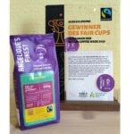 Angeliques Finest Kaffeepackungen und Preis für Fair Cups 2025
