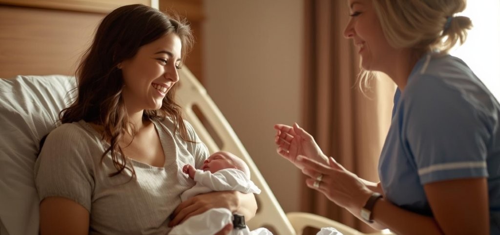 Dankeschön Geschenk nach Geburt