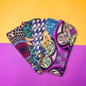 Afrikanischer Kitenge-Beutel, handgefertigt.