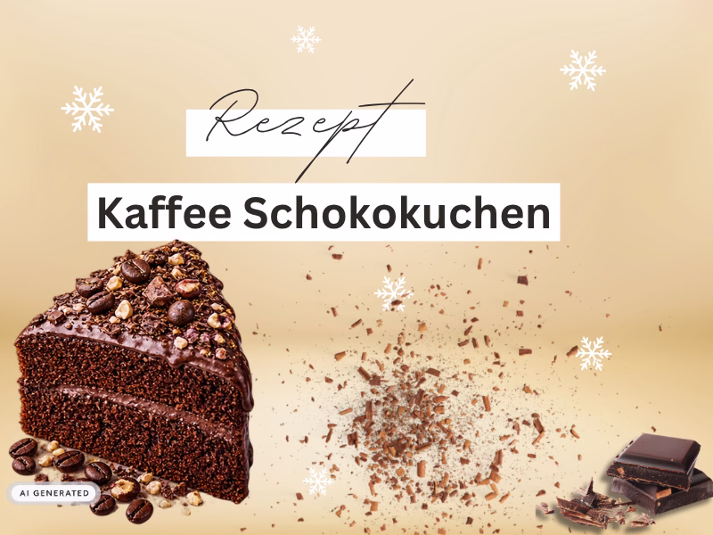 Kaffee Schokokuchen passend zum Chai-Latte
