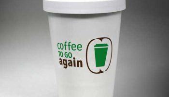 Coffee to go again-Becher