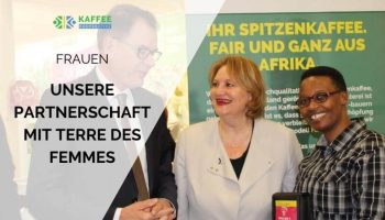 BMZ-Minister Gerd Müller, Christa Stolle Bundesgeschäftsführerin TERRE DES FEMMES und Angelique Karekezi, Rwashoscco auf der Grünen Woche 2018