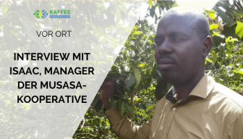 Manager der Musasa Kaffeekooperative