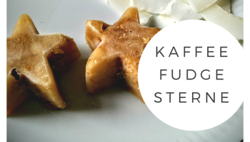 Rezept für die unsagbar leckeren Kaffee-Fudge-Sterne
