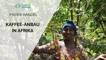 Kaffeebäuerin in Ruanda